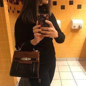 Brighton leather satchel/ crossbody